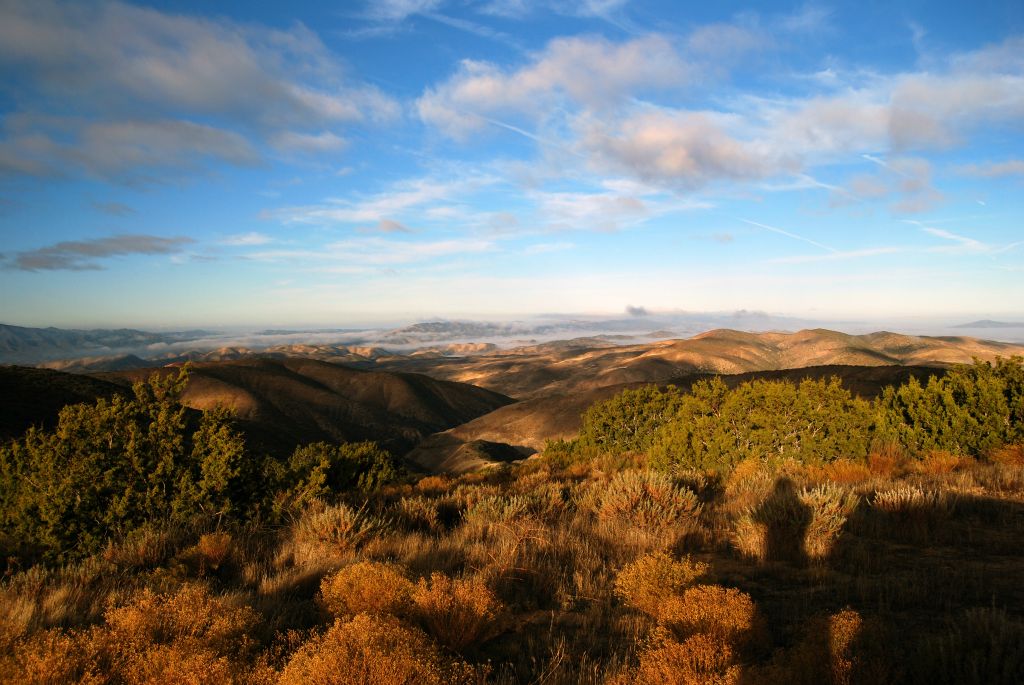 California Valley from the Caliente Ridge, 11/19/11