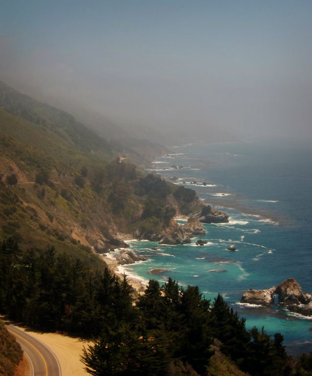 Big Sur Coastline from Tin House Rd., 6/2/13