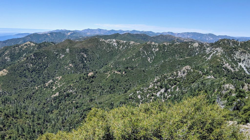 Cone Peak Summit looking North, 8/5/18