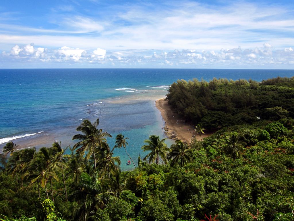 Tunnels Beach, Kauai, 10/9/09