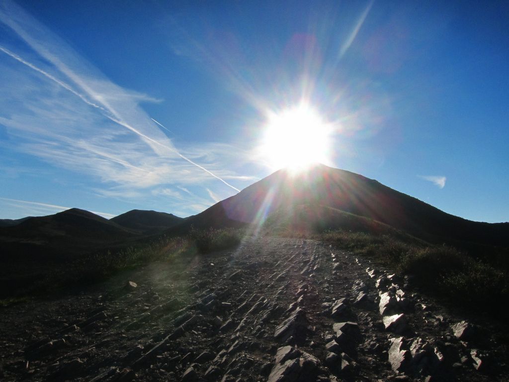 Valencia Peak Trail, 1/20/12