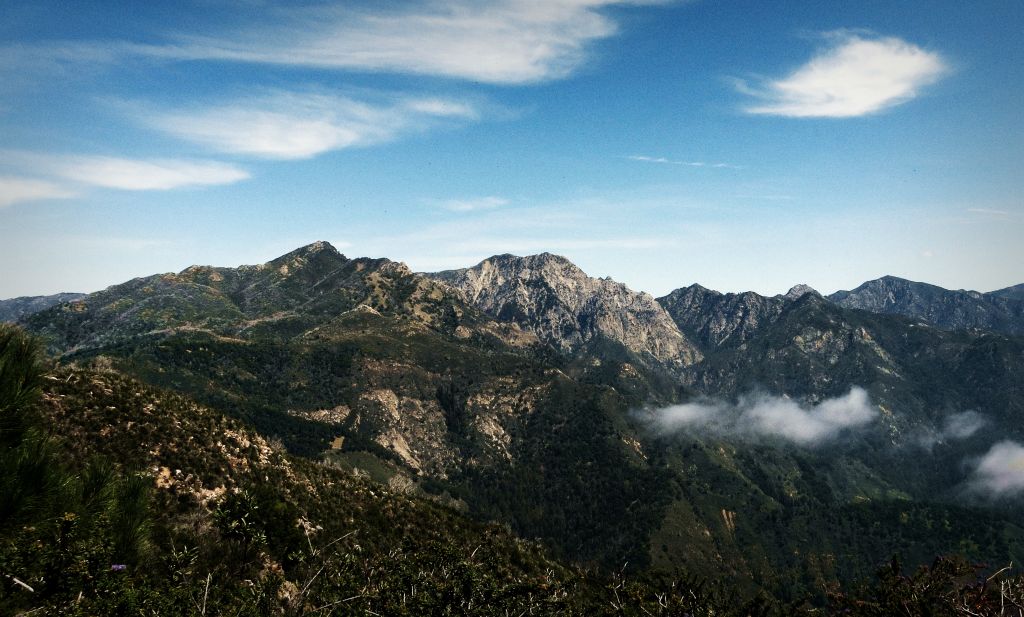 Santa Lucia Range from Manuel Peak, 4/18/14
