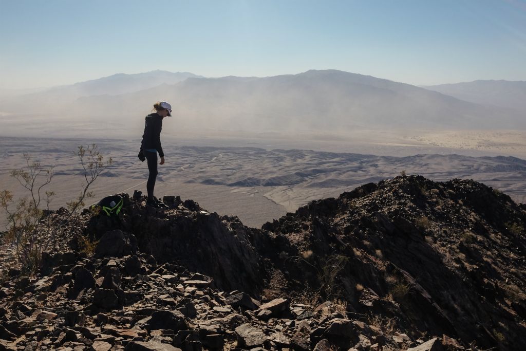 Death Valley Buttes Summit, 12/21/17