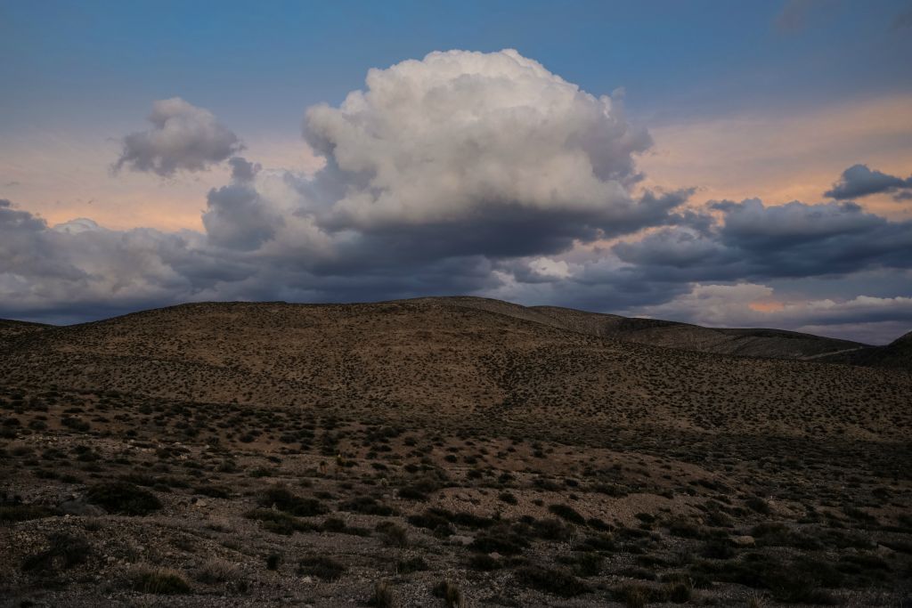 Camping near the Crater Mine, 4/15/19