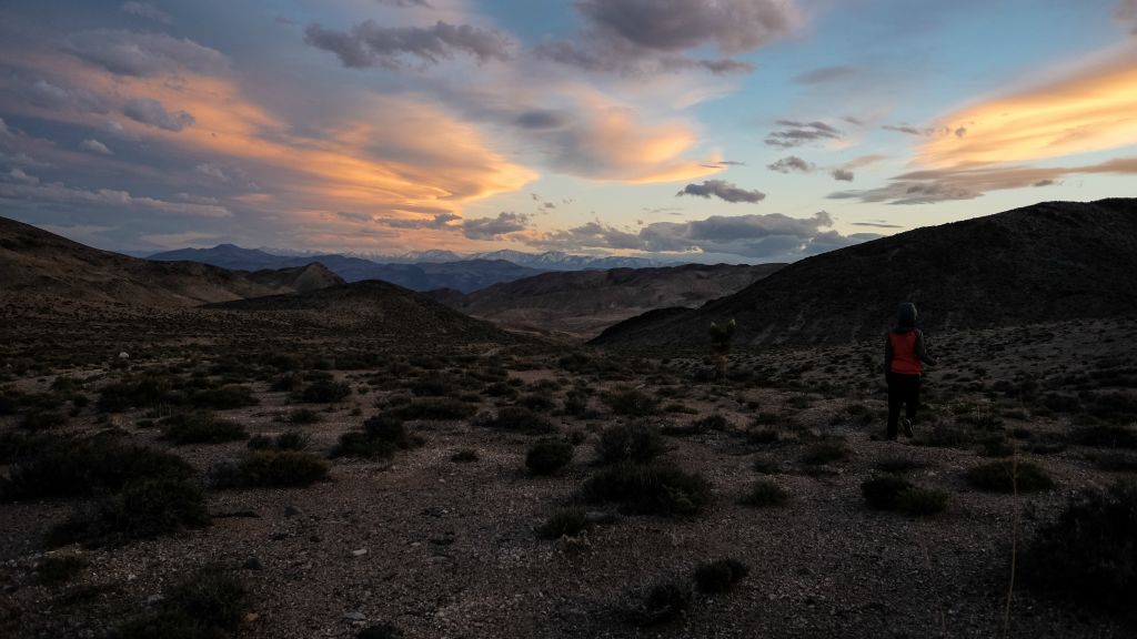 Camping near the Crater Mine, 4/15/19