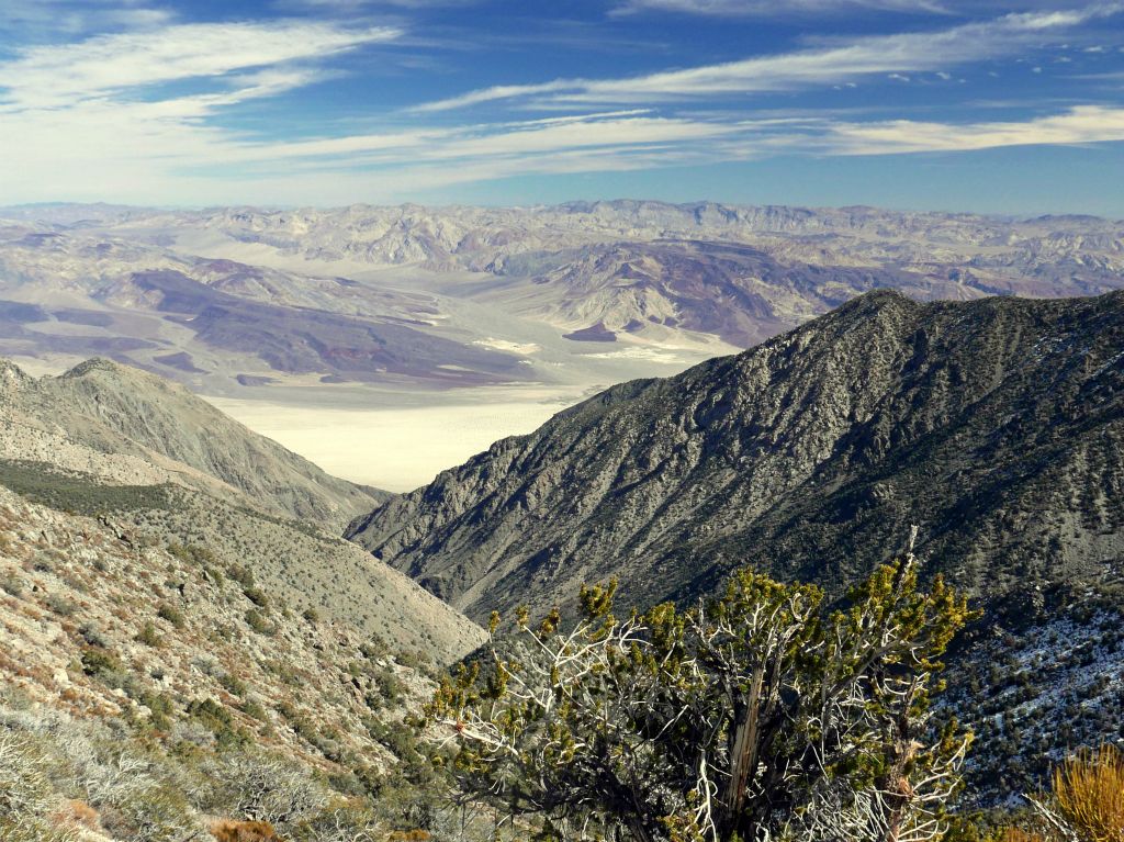 Saline Valley from the Inyos, 2/14/15