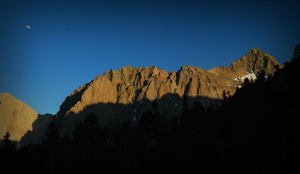 Temple Crag from Fifth Lake, 6/1/12