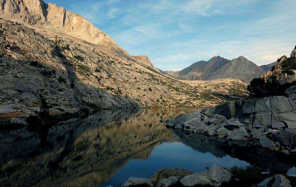 Lower Palisade Lake, 7/30/14