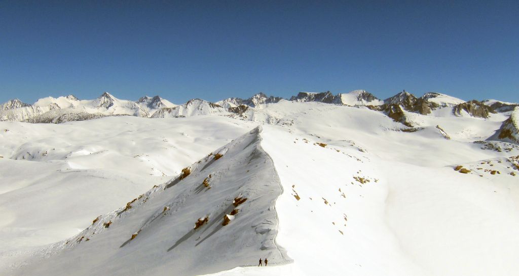 Looking East from "Winter Alta Peak", 3/14/10
