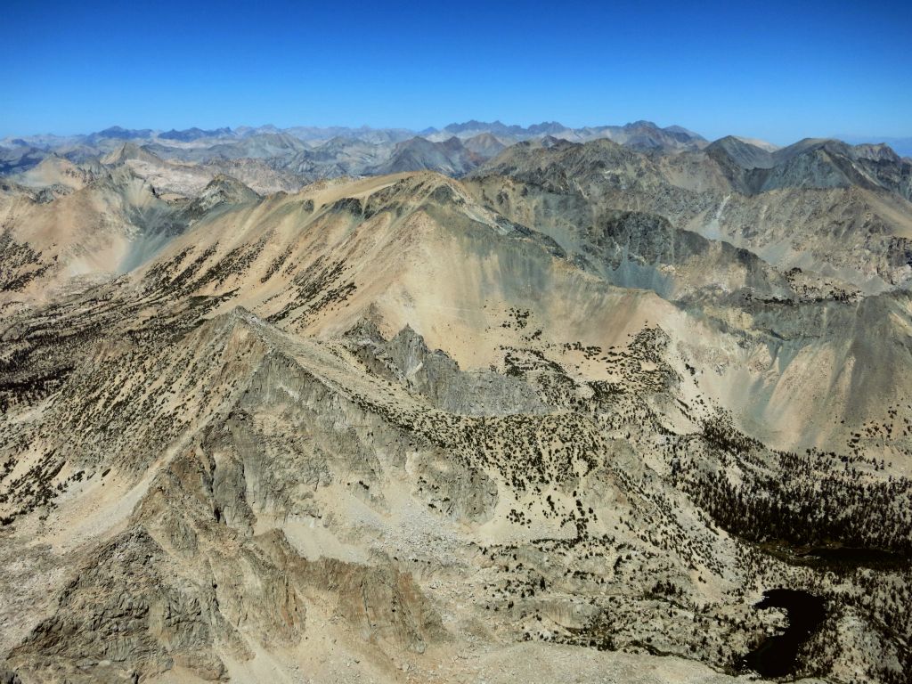 Looking North from University Peak, 9/6/14