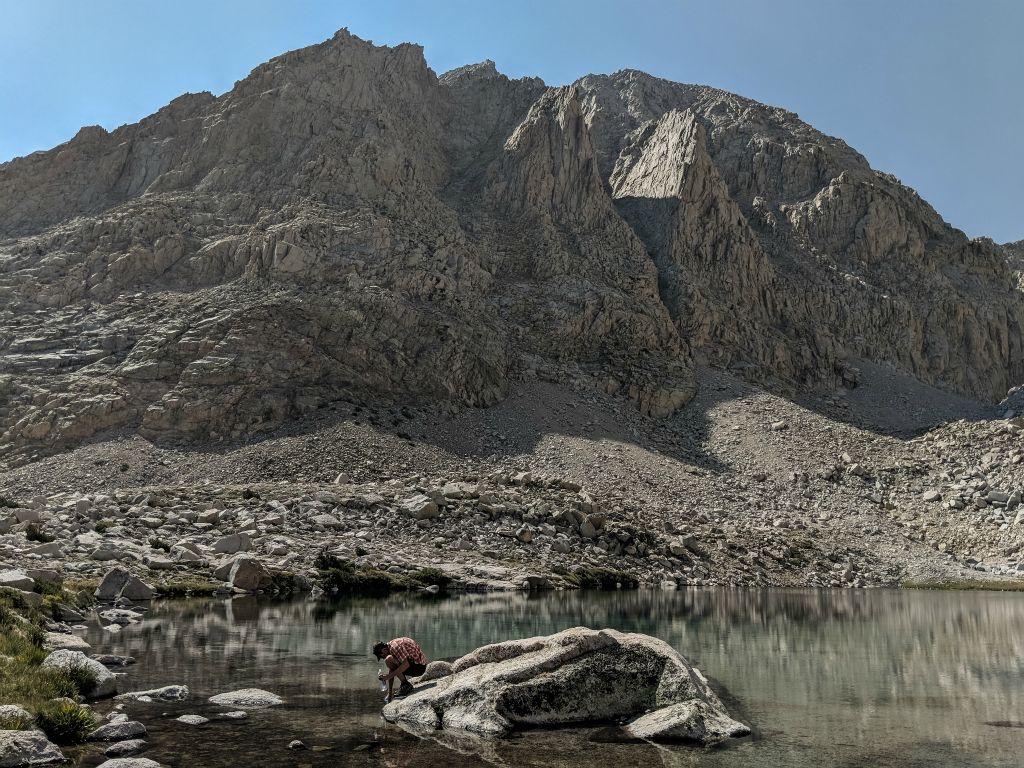 Unnamed Lake above George Creek, 8/11/18