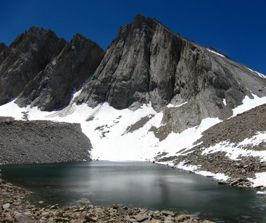 Mt. Tyndall above the Williamson Bowl, 8/6/11