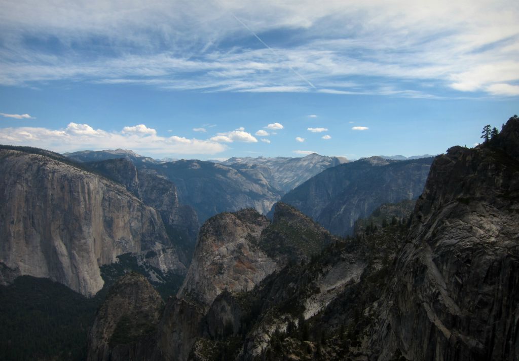 View from Crocker Point, YNP, 8/17/13