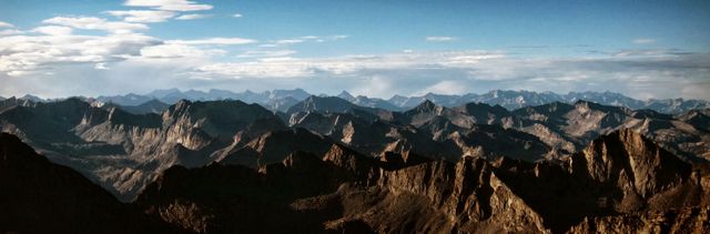 Looking South from Mt. Goode, 9/2/13