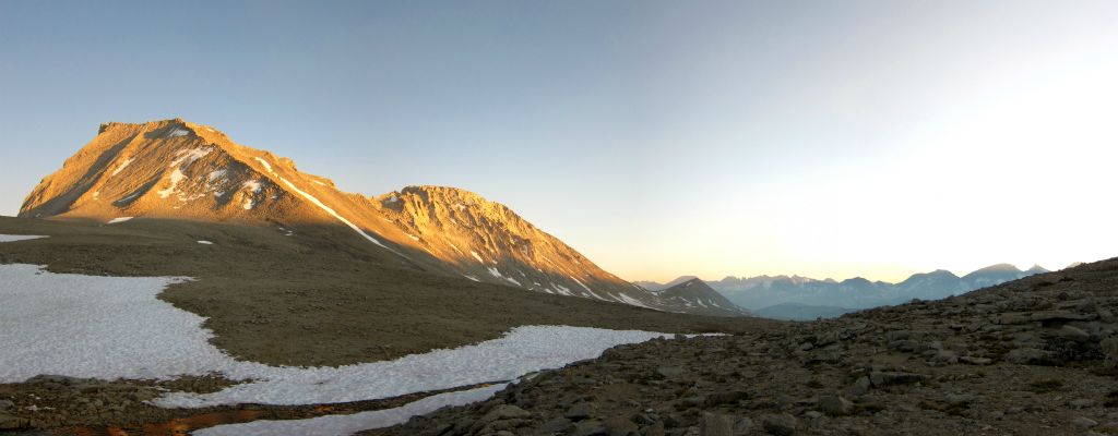 Looking West from Shepherd Pass, 8/5/11